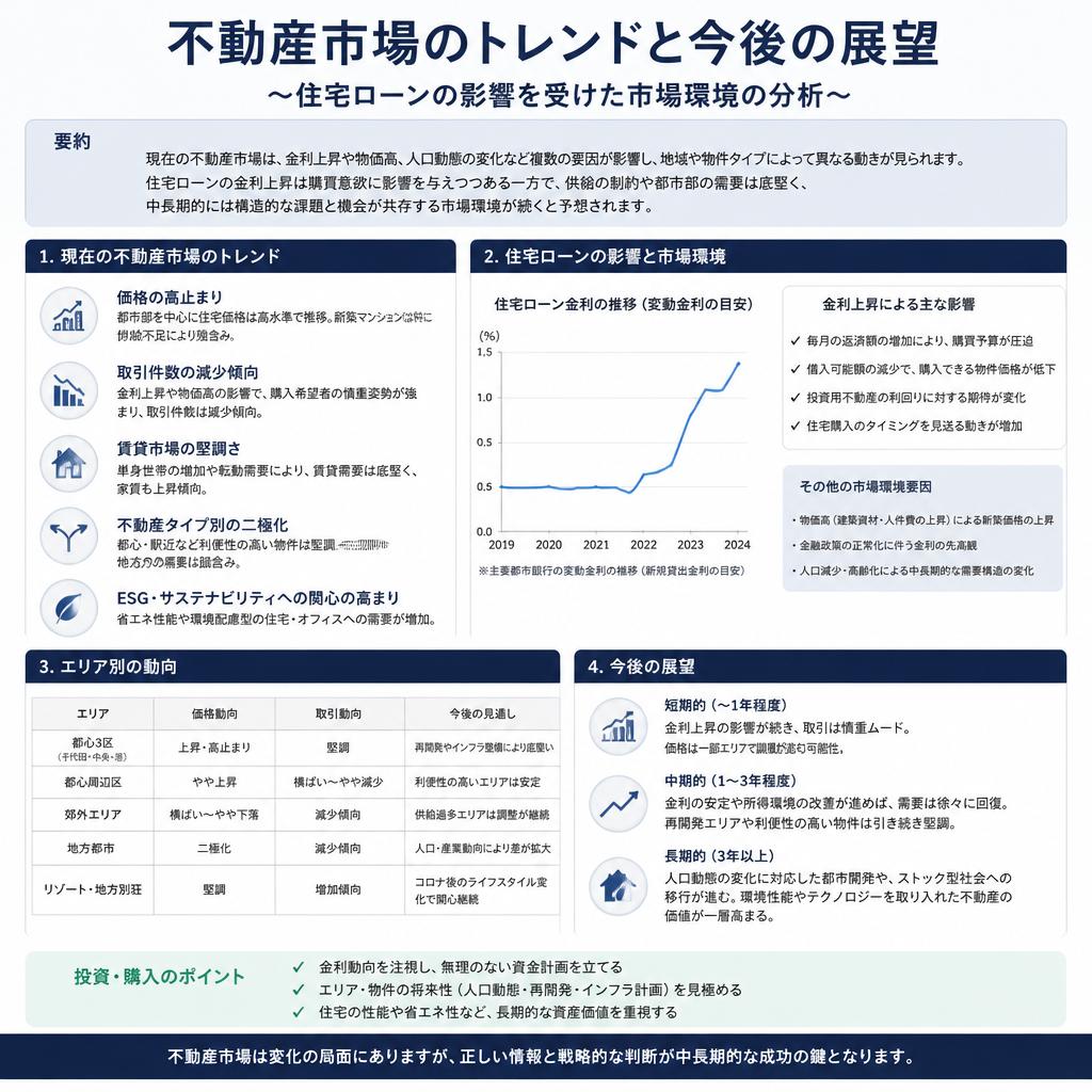 不動産市場の現状