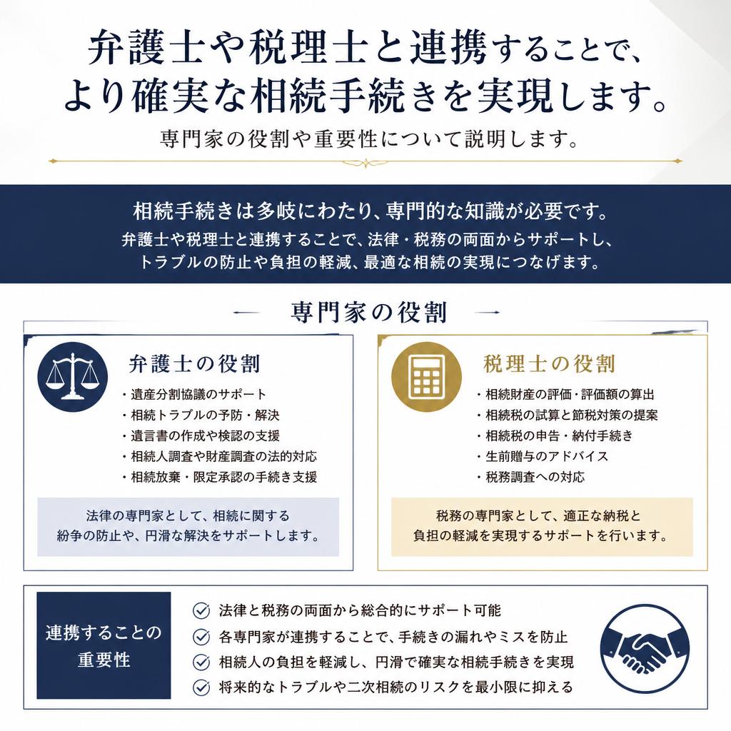 専門家との連携がカギ