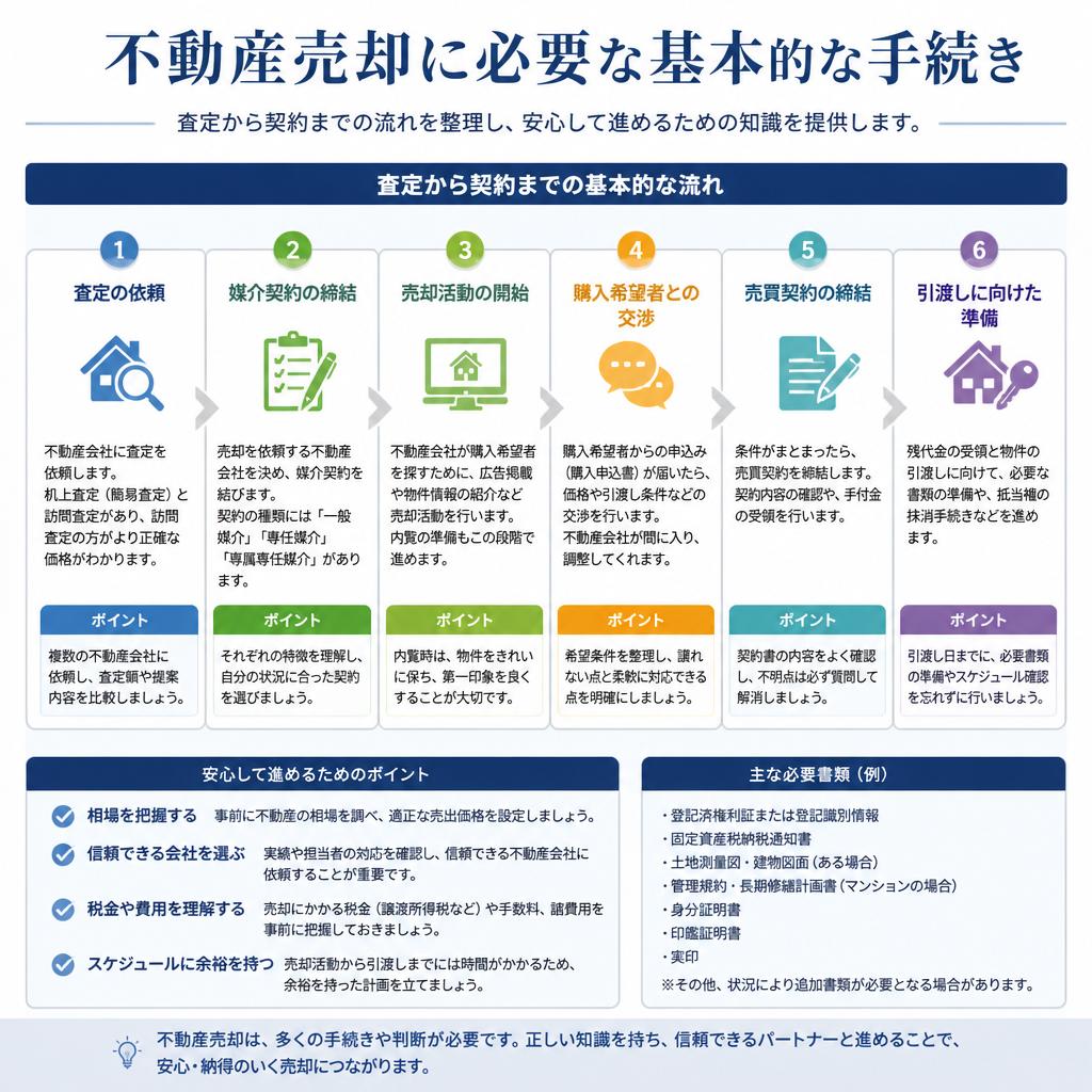 2. 売却手続きの基本を理解する