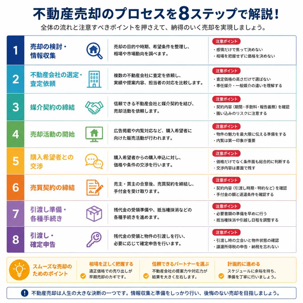 4. 賢い不動産売却の流れ