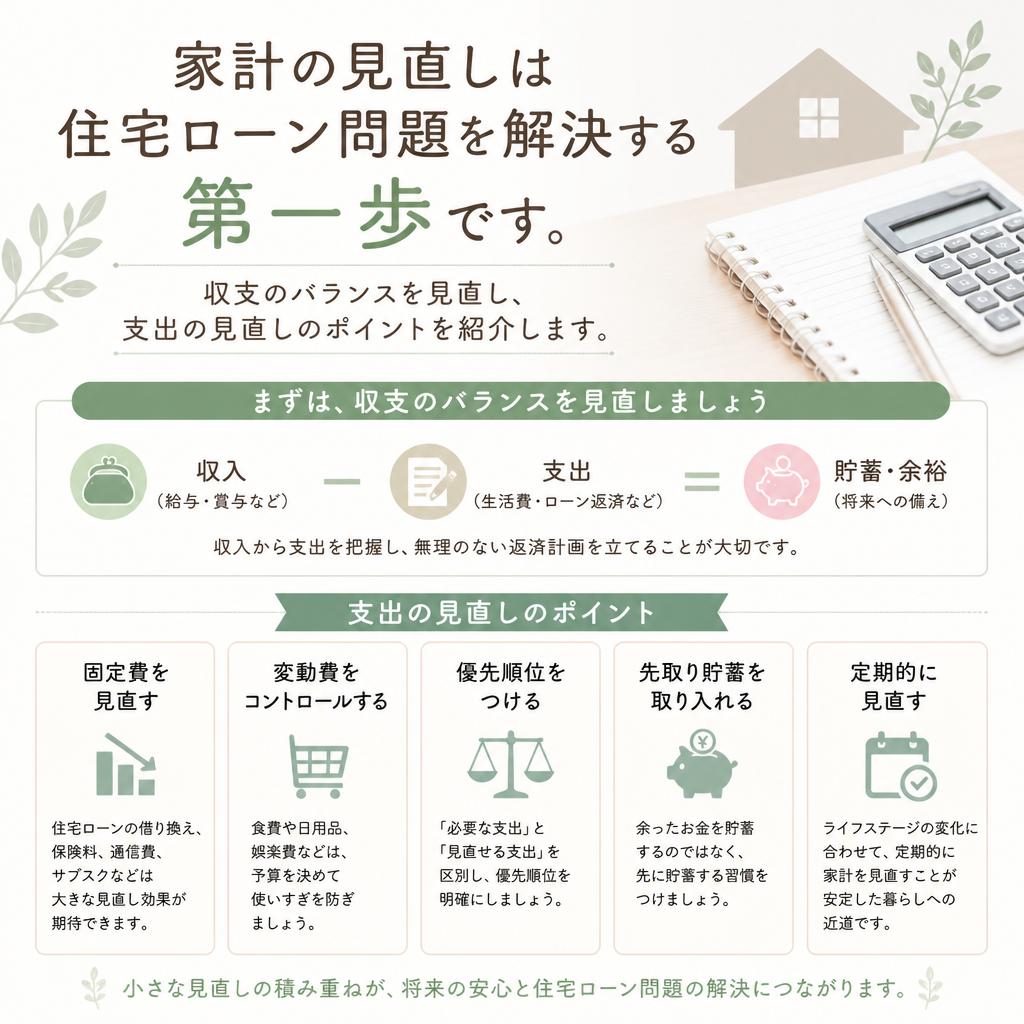 2. まずは家計見直しを！効率的な資金管理のコツ