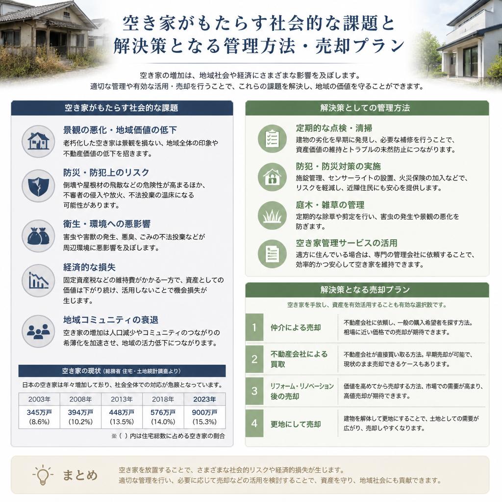 空き家問題を解決する手法