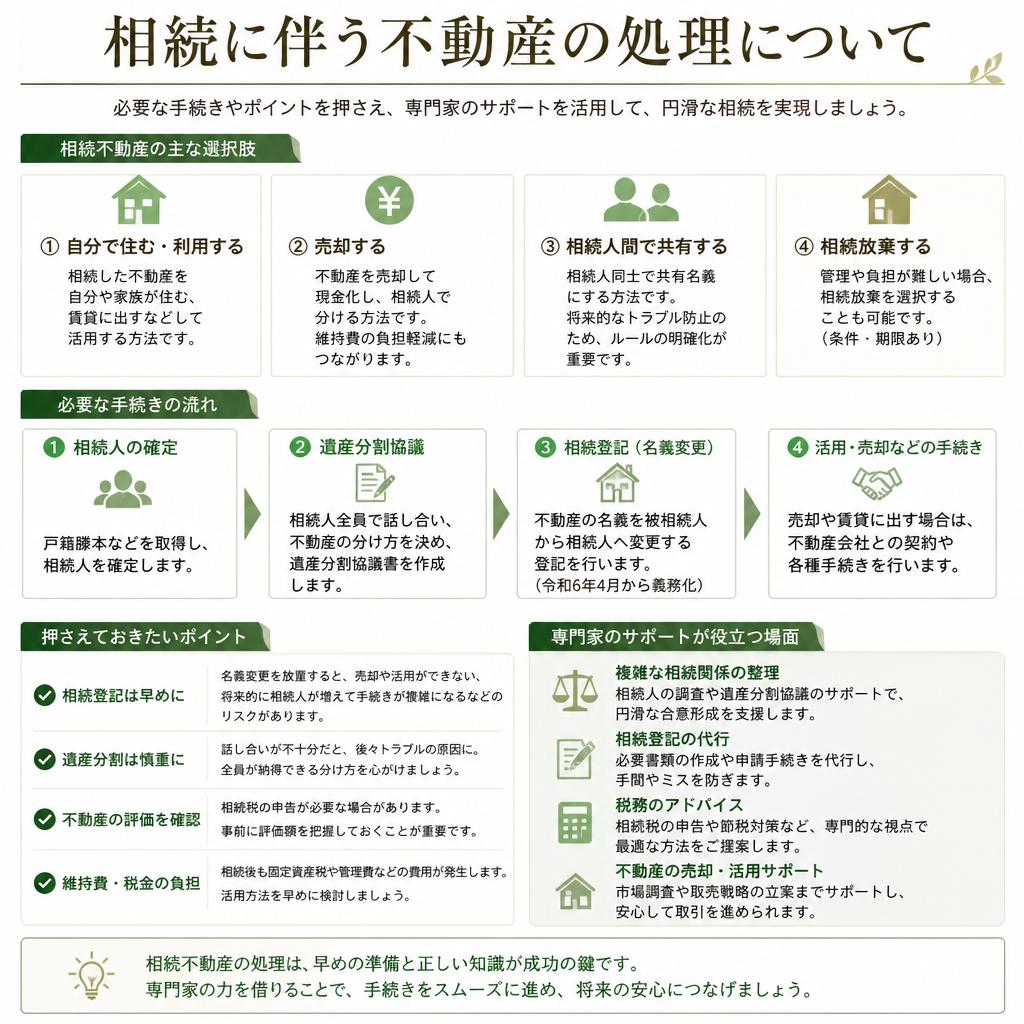相続手続きのサポート