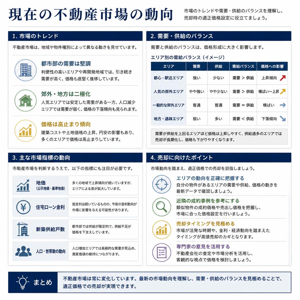現状の不動産市場動向