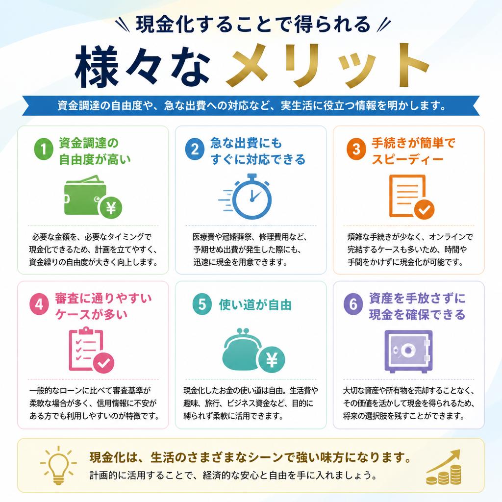 現金化のメリット
