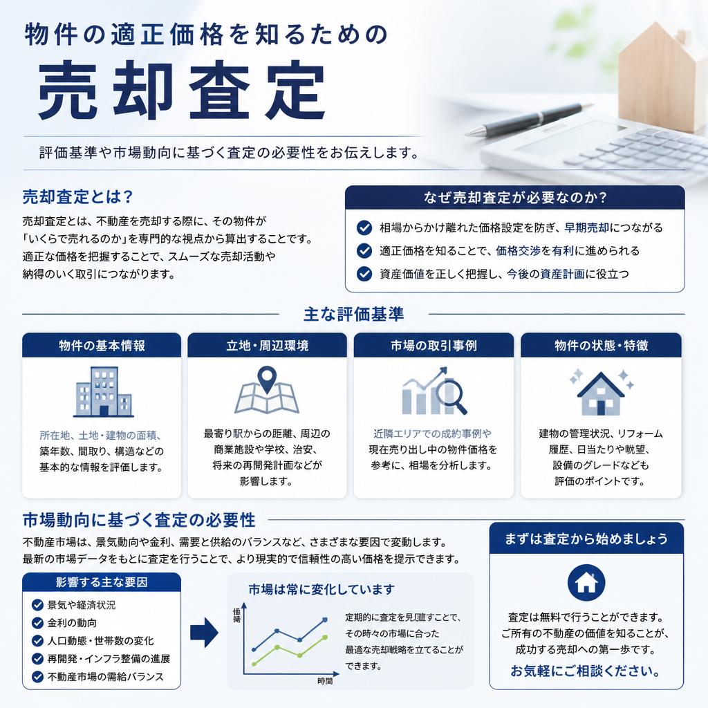 売却査定の重要性